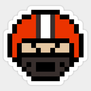 8-Bit Helmet - Cleveland Sticker